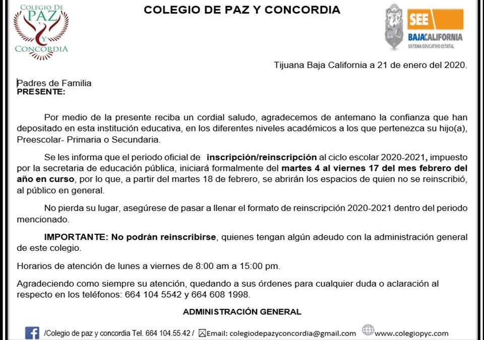 Promoción por Reinscripción